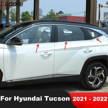 Donja Letva Praga Za Hyundai Tucson NX4 2021 2022 okvir Od Nehrđajućeg Čelika Masku Prilog Papirnate Naljepnice Styling Automobila