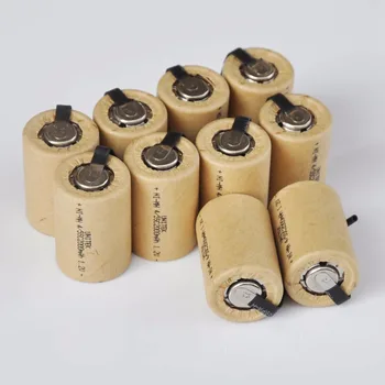 10-16 kom 4 /5SC 1,2 baterija baterija baterija baterija baterija 2000 mah 4/5 SC Sub C ni-mh punjive nimh ćelija sa strojeva za zavarivanje karticama za električne bušilice