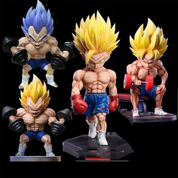 17 cm Dragon Ball Z Fitness Vegeta IV Goku Гохан Figurica PVC Zbirka Model Brojka, Igračke, Pokloni Nakit