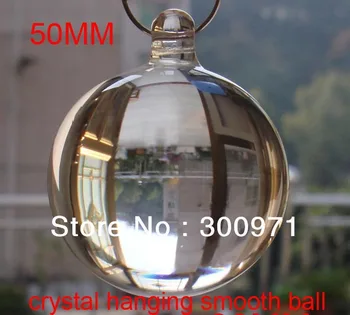 20 kom./lot, 50 mm Prozirno Kristalna Stakla Gladak Montažni Balon Božićni i Vjenčanje Privjesak Privjesak za zurke