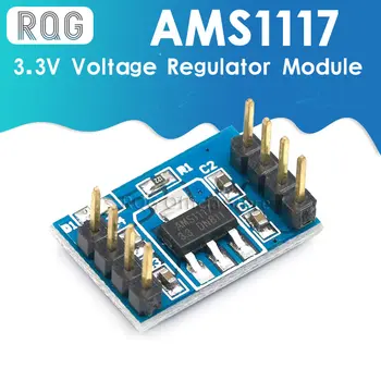 3,3 Modul regulator napona AMS1117 Čip regulator napona/od 5 do 3,3 modul Dual-channel jednostavno povezivanje