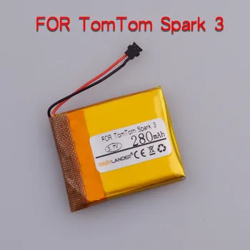 3,7 280 mah Li-ion Punjiva Baterija Za TomTom Spark 3 TomTom Spark Kardio II Pametni satovi Visoke Kvalitete Zamjena