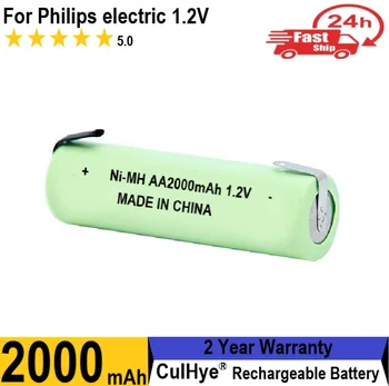 Baterija od 2000mah, NIMH AA 1.2 V visoke energije punjiva za Zubne Četke za Brijanje Philips električni brijač sa kartice varenje