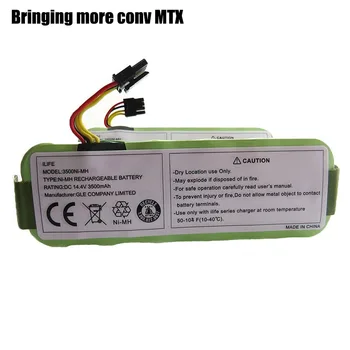 Baterija za Kitfort KT504 Haier T322 T321 T320 T325/Panda X500 X580/Ecovacs Mirror CR120/Dibea X500 X580 Robotizirane Usisavač