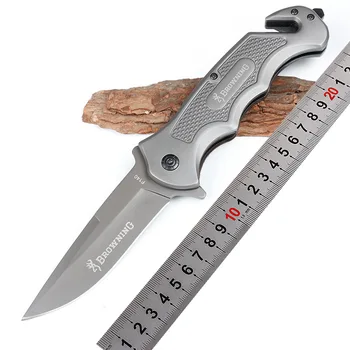 Browning kvalitetan nož na sklapanje polje multifunkcionalni vanjski Noževi prijenosni sigurnost samoobrane EDC alat DJ46