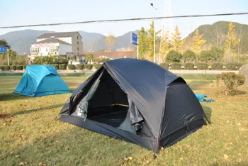 Crni šator, Сверхлегкая 2-krevetna 20D Silikonska Najlon šator za kampiranje, CZX-435B Crna MSR Hubaba NX 2-krevetna šator s tragovima