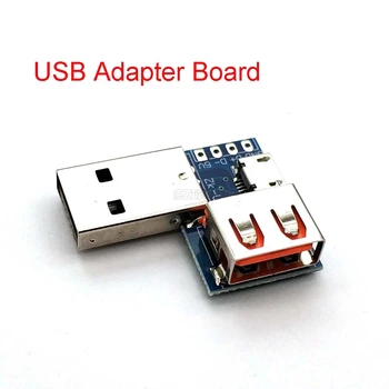 DC 5 U 2,54 mm Type-C, USB Konverter Standardni USB priključak za povezivanje s Micro USB Sučelje 4P Pretvarač Клеммный Adapter Naknada