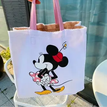 Disney canvves mickey mouse canves torba preko ramena ženska torba crtić torba za kupovinu