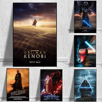 Disney i Marvel 2022 Star Wars Plakat OBI-wan КЕНОБИ Novi Filmovi Grafike Platnu Slike Zid Knjige O Umjetnosti Soba Uređenje Doma Navijača Poklon