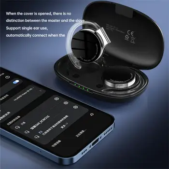 F2 TWS IPX5 Vodootporne slušalice za trčanje, uho kuke, Bežični sportske slušalice koje su kompatibilne s Bluetooth, 5.2 Slušalice sa redukcijom šuma
