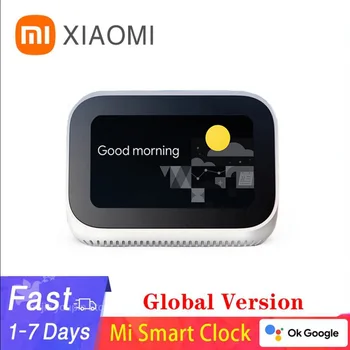 Globalna verzija Mi Smart Clock 3,97 Inčni Zaslon Google Music Prijenosni Bluetooth Zvučnik Zaslon Osjetljiv na dodir za Upravljanje Inteligentnim Kućnim Uređajima