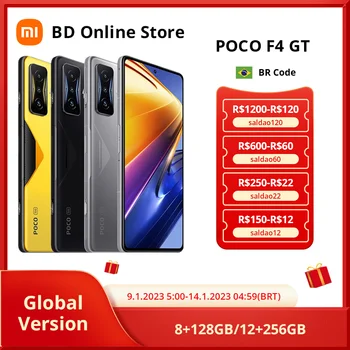 Globalna verzija POCO F4 GT 5G smartphone Snapdragon 8 Gen 1 6,67 