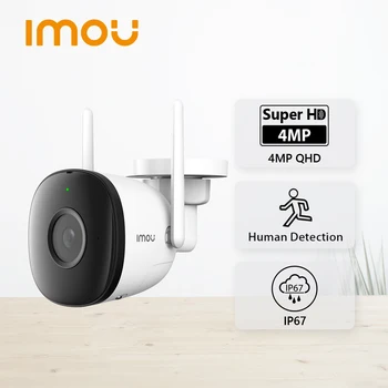IMOU IP kamera 2C 4MP IPC-F42P WiFi Bežične Ugrađeni Mikrofon Vanjski IP67 Vremenske uvjete Pametna Kuća Sigurnost Otkrivanje Osoba
