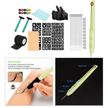 Izdržljiva DIY Alata Self Hand Poke Pen Pribor Za Olovke Pribor za Ručni Rad Diy