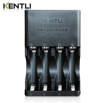 KENTLI 1 5v baterija punjiva baterija punjač besplatna dostava za aaa i aa 1 5v baterija дропшиппинг 4 utora za punjač