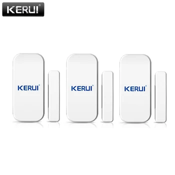 KERUI 433 Mhz Bežični Vrata-Prozor Senzor Vanjski Detektor GSM PSTN Osnovna Alarm Osnovna Sigurnost Govorna Protuprovalni Pametan Alarm