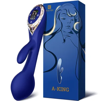 Kisstoy A-KING Napuhavanje Vibrator za Žene Seks-Stroj Igračke Za Odrasle Kvalitetan Vibrator s Promjenjivom brzinom Seks-Igračke, BDSM-a Dildo