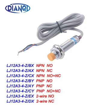 LJ12A3-4-Z/BX LJ12A3-4-Z/AX/CX/EX/DX/BY/AY/CY Novi Induktivni senzor blizine Prekidač za otkrivanje NPN PNP NO NC DC 6-36 U