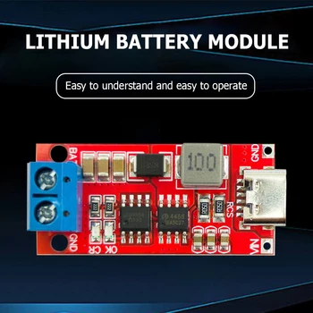 Modul litij baterija Boost Višenamjenski modul punjač za baterije naknade Jednostavan rad Sigurnost 2S 3S 4S Type-C do 8,4 Na 12,6 U 16,8 U