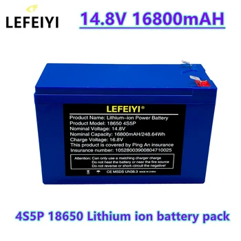 Najnoviji baterija 20000 mah, 16,8 Ah 4S5P, pogodan za opremu 14,8 U 16,8 U, snažne litij-ionska inverter, turistički auto sunčano