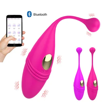 Nosivi Dildo Vibrator Stimulacija Klitorisa Seks Igračke za Žene Maser G-Točke Vaginalne Vježbe Za Zatezanje Bluetooth Aplikaciju za Upravljanje