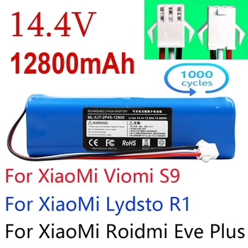 Originalni 14,4 v 12800mh 18650 m26 4s2p litij-ionska baterija Pro M9 Pro M8 Pro M7 R1 Punjiva litij-ionska Robot-Usisavač