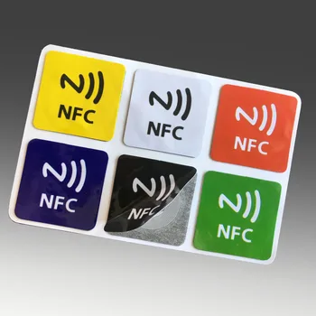 Oznaka za NFC Na metalu Naljepnica NFC Антиметаллическая Tag 6 Komada Naljepnica NFC Drugog tipa