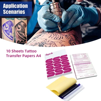 Papir Za Prijenos tetovaže Formata A4, termalni pisač Za Tetovaže, Sitotisak, Papir, Pauspapir Papir Za Татуажа, termalni printer, Carbon Copy