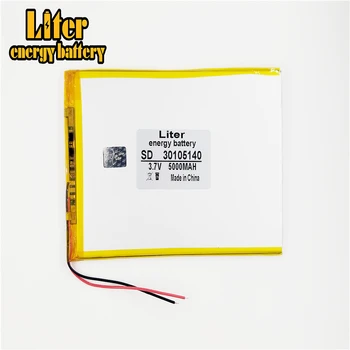 polimer litij baterija 30105140 3,7 5000 mah планшетная baterija, proizveden u Kini, Punjiva Li-ion ćelija