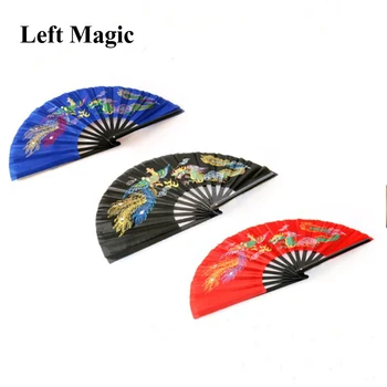 Profesionalni Čarobni bambus ventilator (dostupan crvena/plava/crna boja) Magične trikove Pribor Za Mađioničara Scenic Trik Rekvizite Komedija