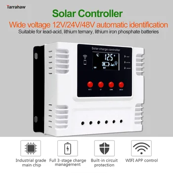 PWM Solarni Kontroler 10A 20A 30A 40A 50A 60A Punjenje i pražnjenje akumulatora 12 v 24 v 48 v Automatsko Solarni Fotonaponski Sistem Kontrolera