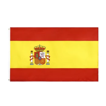 QLFLAG 3x5 metara 90x150 cm ES Španjolska Španjolska zastava Španjolske