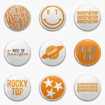 Sveučilište Tennessee Rocky Top Soft Tipka Pin Prilagodljiv Metal Dekor Broš Nakit Modni Odjeću Ljubavnik Rever Pin Ikonu
