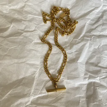 T bar Figaro uže remen za sat eg lanac ogrlice za žene ogrlica od nehrđajućeg čelika 2022 минималистичные cool nakit bez потускнения