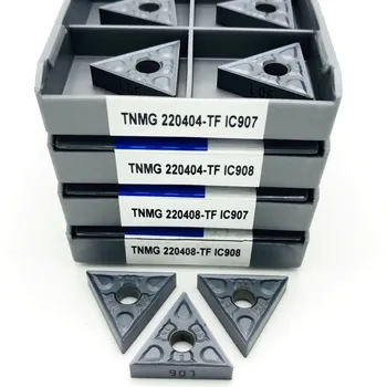 TNMG220404 TNMG220408 TF IC907 IC908 Vanjski okretanje alat Твердосплавные ploče CNC tokarilica TNMG 220408 Rezni alati za Tokarenje ploče