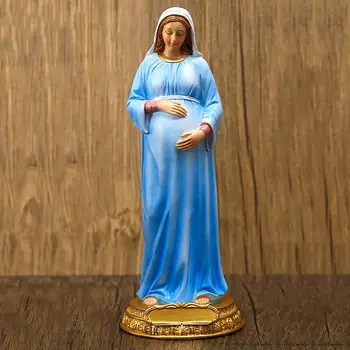 Trudna Madonna Kip Djevice Marije Je Katolička Kipić Kršćanstvo Vjerski Uređenje Interijera Smola Zanat Home Dekor Poklon