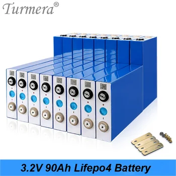 Turmera Novi 3,2 U 90Ah Lifepo4 Baterija Litij-željezo-фосфатный baterije za Solarne sustave napajanja i Ups 12