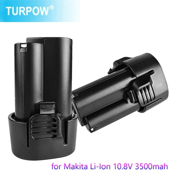 Turpow 3000 mah baterija baterija baterija baterija Baterija Za Makita BL1013 BL1014 BL 1013 BL 1014 LCT203W 194550-6 194551-4 10,8 SE U Litij-ionska Baterija