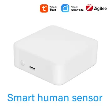 Tuya Smart ZigBee 2,4 Ghz Senzor ljudske percepcije Senzor za detekciju kretanja Osoba podesite Osvjetljenje Hub I aplikaciju Smart Life daljinski Upravljač