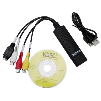 USB 2.0, Video Converter Adapter Audio Kartica za Hvatanje VHS Kutija VHS Vcr TV u Digitalni Pretvarač Podrška za Win 7/8/10 Za XP, Vista